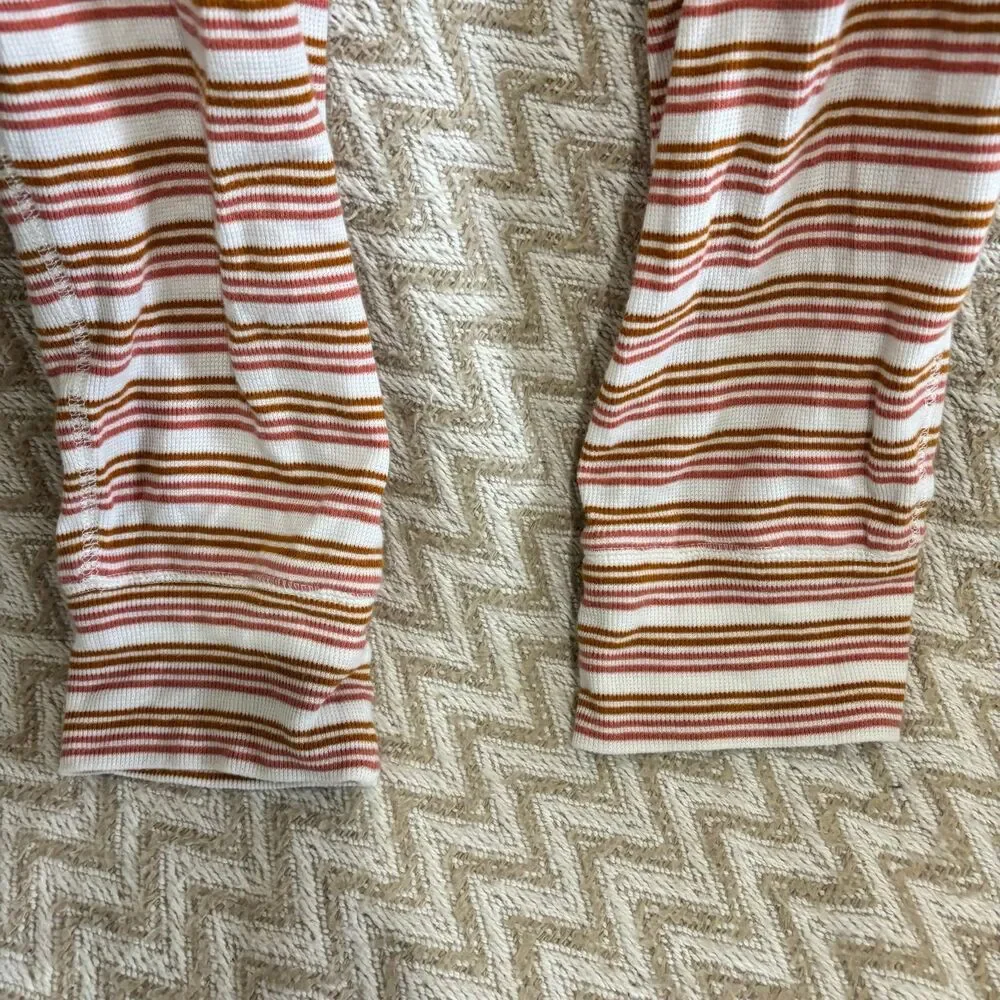 Madewell Honeycomb Pajama Tee & Pants Set Kasson Stripe - Picture 8 of 12